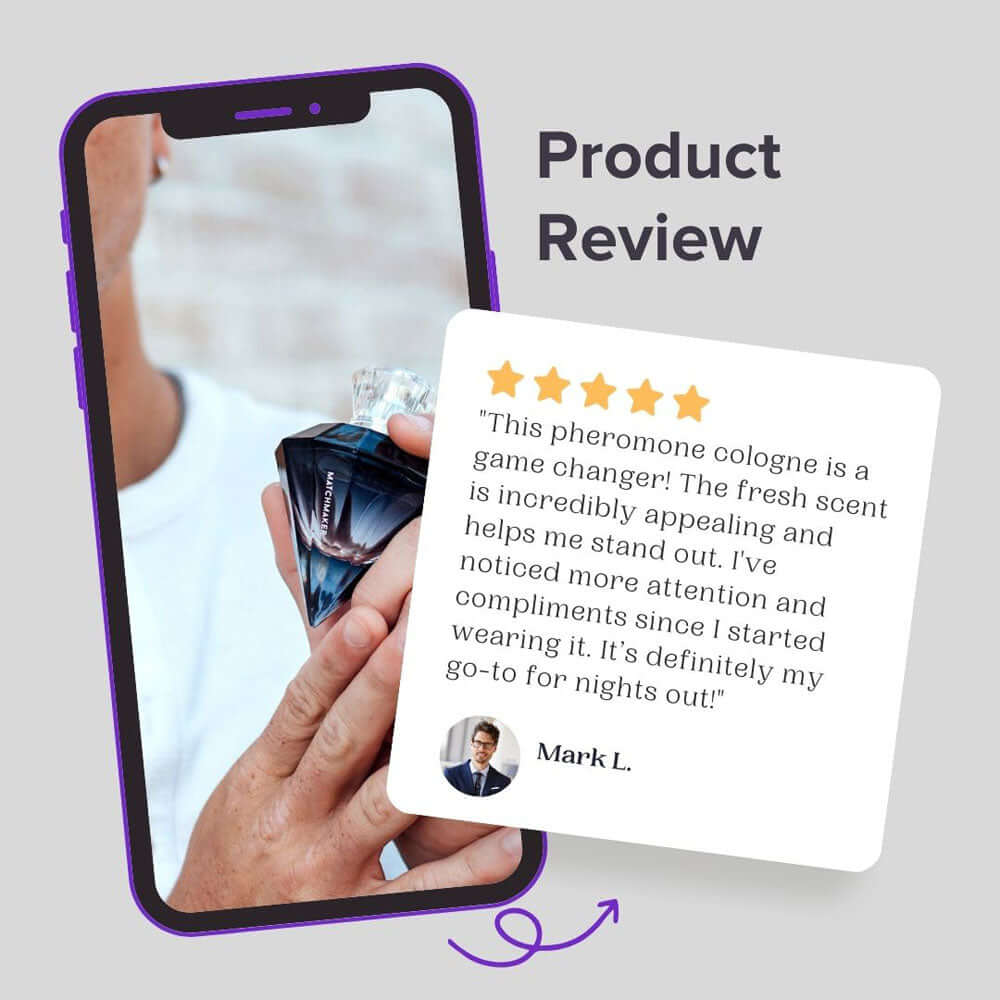 Eye of Love Matchmaker Black Diamond - 30 ml - Pheromone Cologne for Men to attract Women - 30 ml Spray