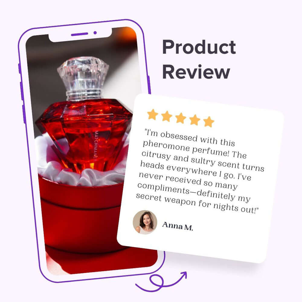 Eye of Love Matchmaker Red Diamond - 30 ml - Pheromone Parfum for Women to attract Men - 30 ml Spray