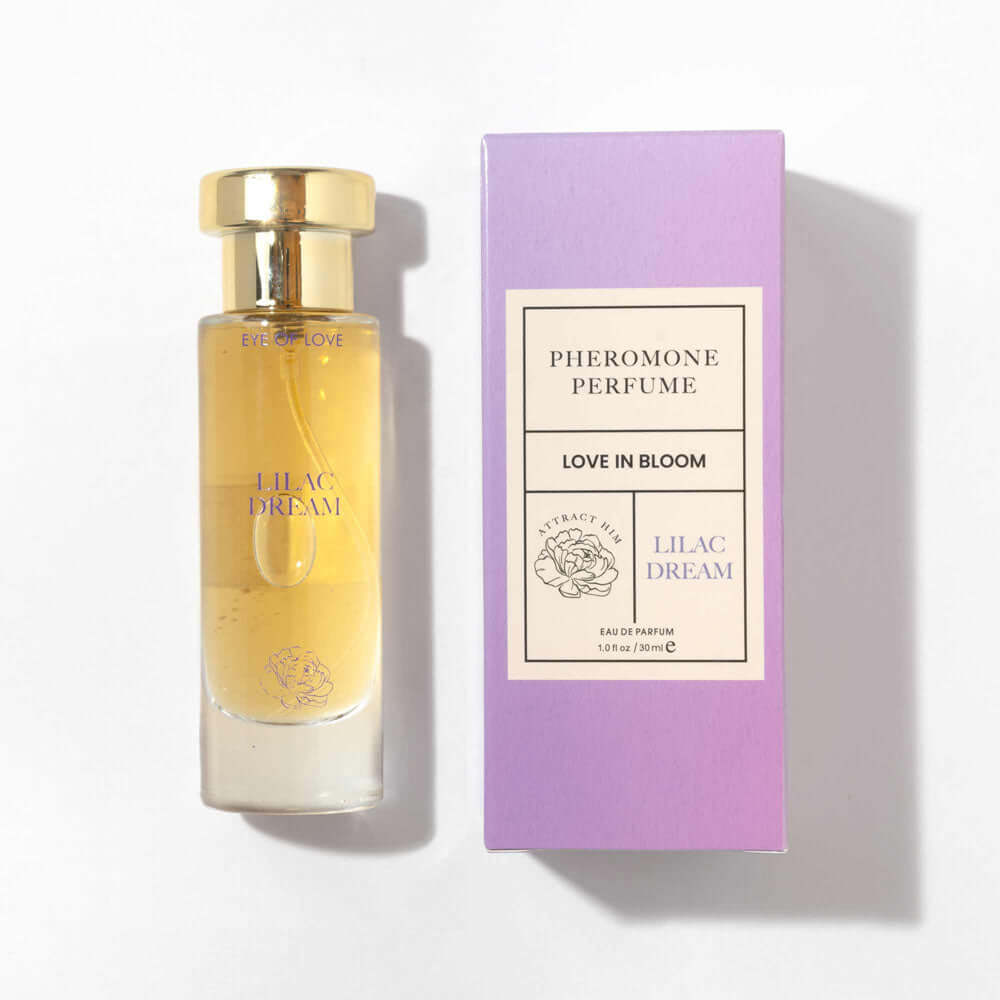 Eye Of Love Love In Bloom Lilac Dream Pheromone Perfume - 30ml - Vanilla Scented Pheromone Parfum for Women to attract Men - 30 ml Spray