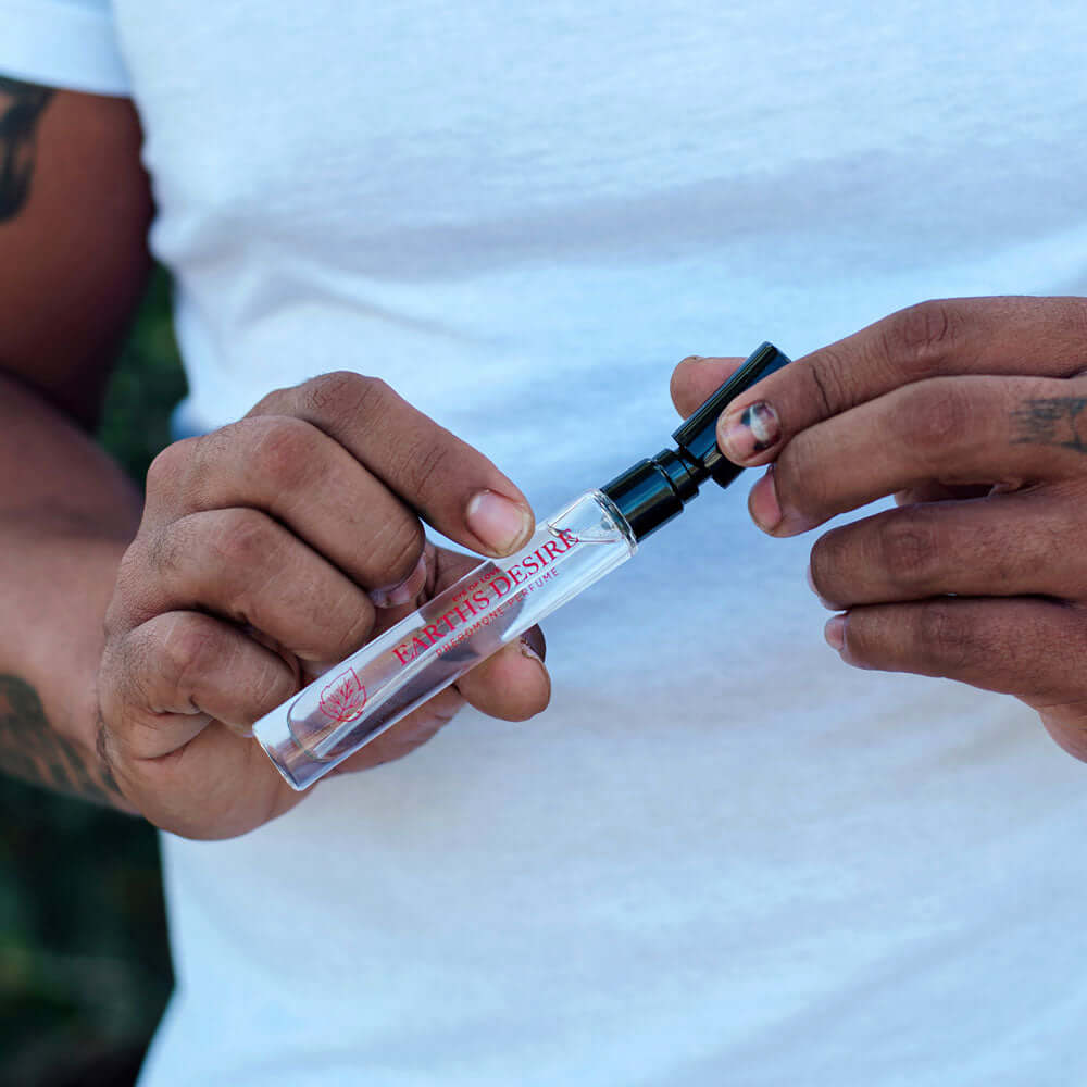 Eye Of Love Love In Bloom Earths Desire Pheromone Cologne - 10ml - Cypress & Bergamot Scented Pheromone Cologne for Men to attract Women - 10 ml Spray