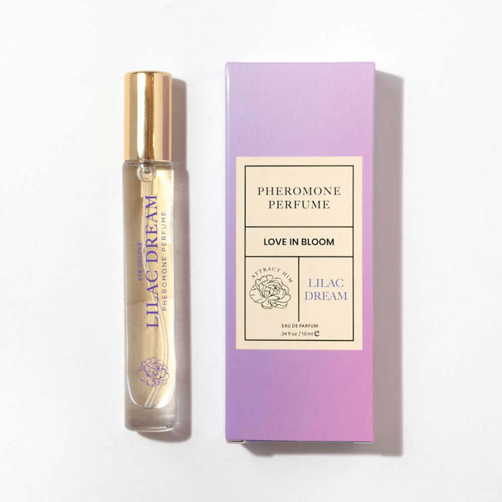Eye Of Love Love In Bloom Lilac Dream Pheromone Perfume - 10ml - Vanilla Scented Pheromone Parfum for Women to attract Men - 10 ml Spray