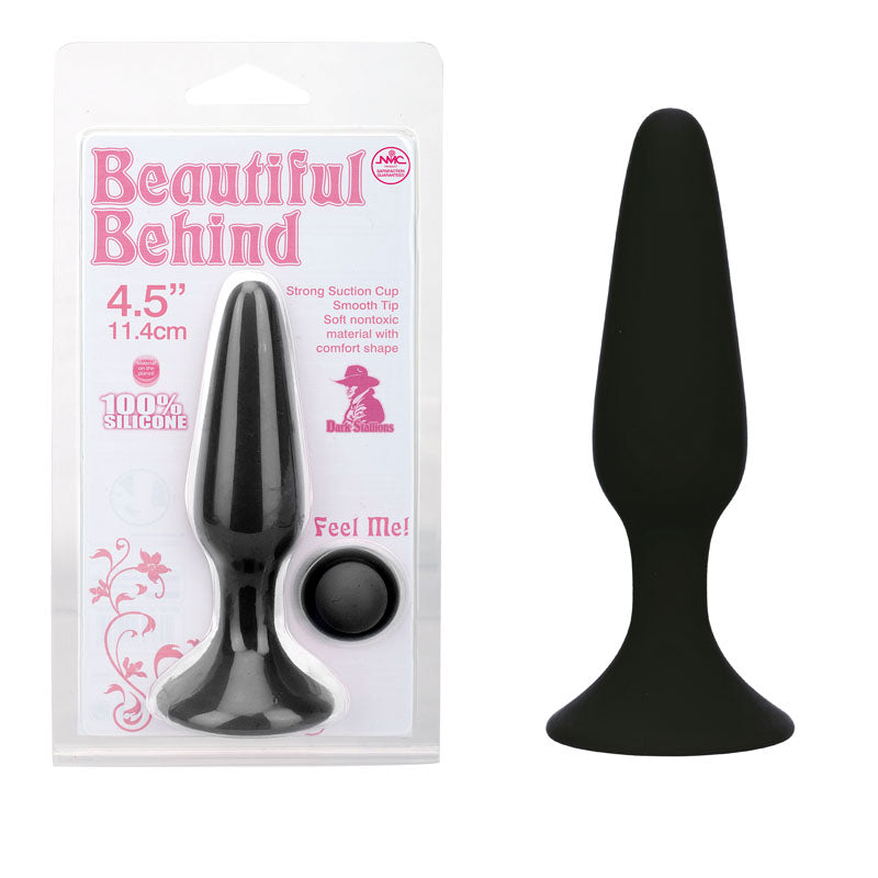 Beautiful Behind - Black 11.5 cm Butt Plug