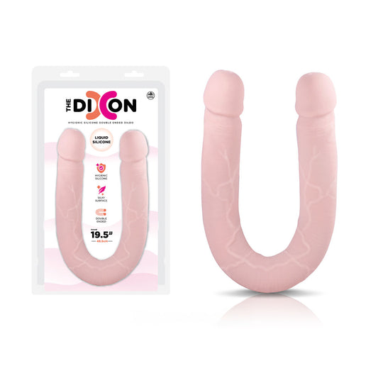 The Dixon - Flesh 50 cm Silicone Double Dong