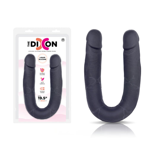The Dixon - Black 50 cm Silicone Double Dong