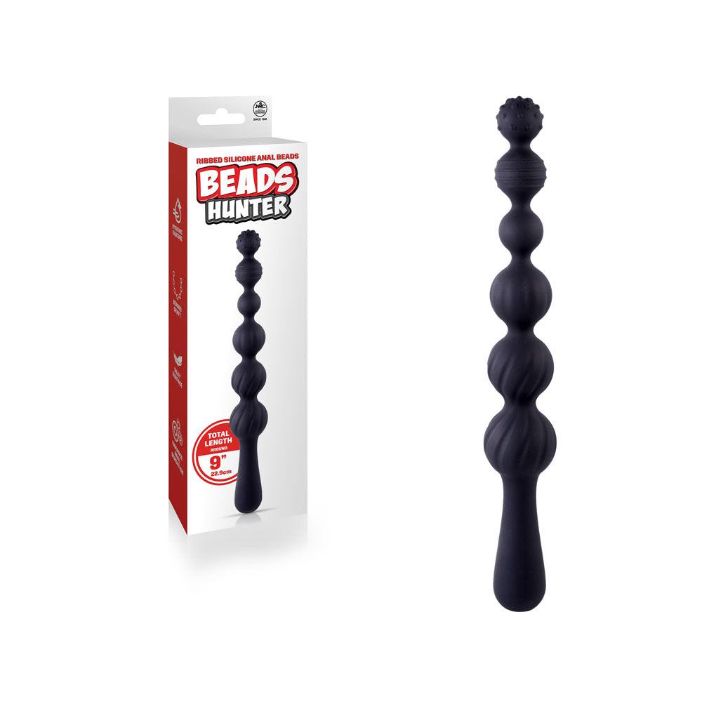 Beads Hunter - Black 22.9 cm Anal Beads