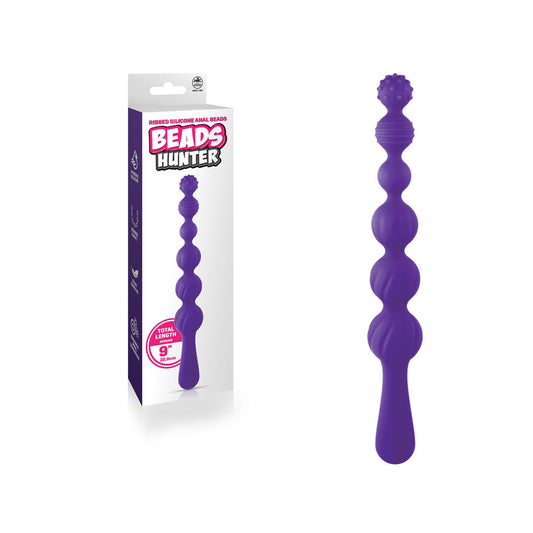 Beads Hunter - Purple 22.9 cm Anal Beads