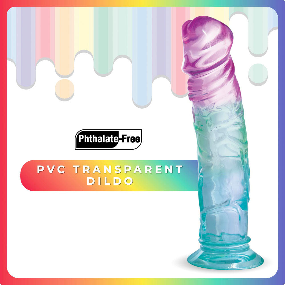 Jellido 18cm Dildo Clear Coloured