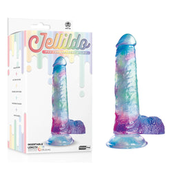 Jellido 15.2cm Dildo Clear Coloured