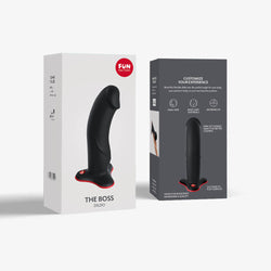 Fun Factory THE BOSS STUB black - Black 17.9 cm Dildo