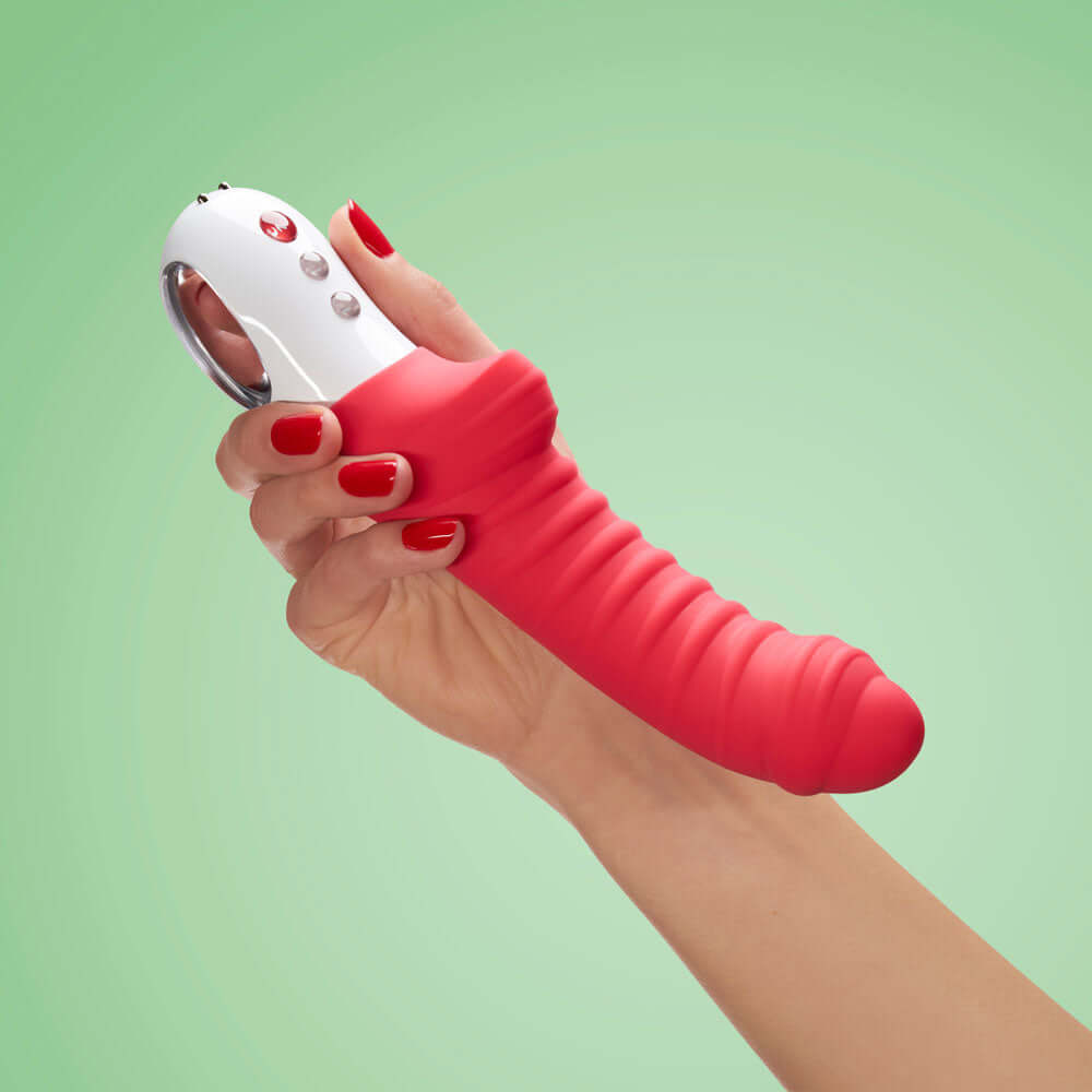 Fun Factory TIGER india red - Red 22.3 USB Rechargeable Vibrator