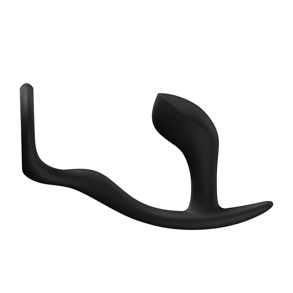 Fun Factory BOOTIE RING Black - Black 14.7 cm Anal Plug with Cock Ring