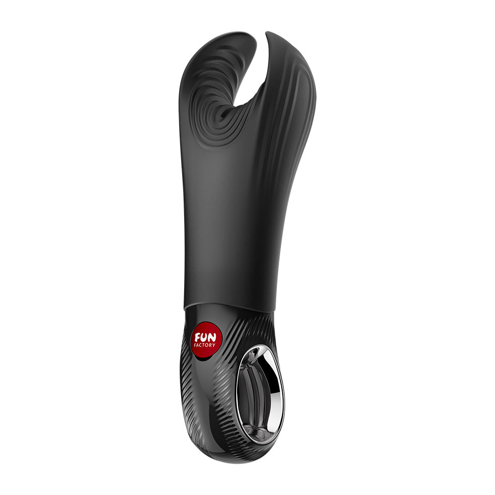 Fun Factory MANTA Black - Black USB-C Rechargeable Unisex Vibrator