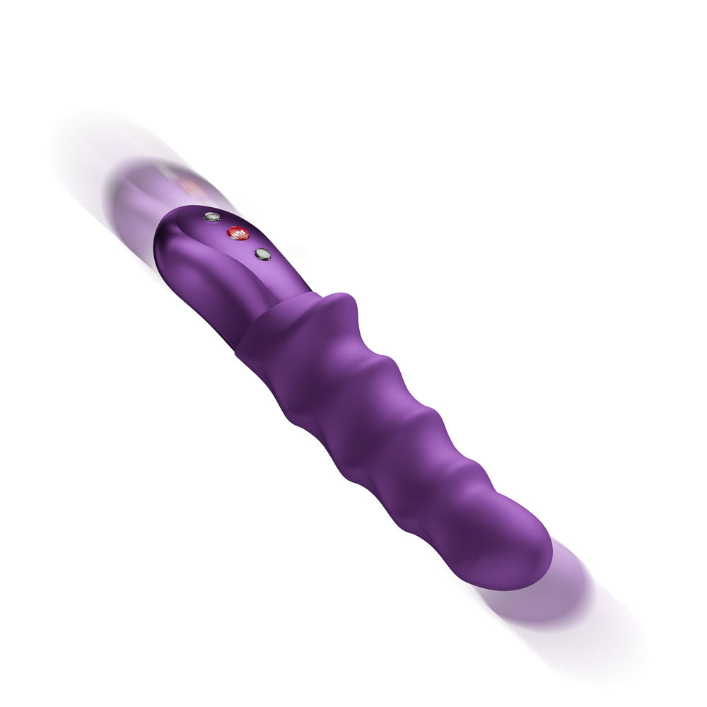 Fun Factory STRONG SURF - Purple USB Rechargeable Thrusting Vibrator