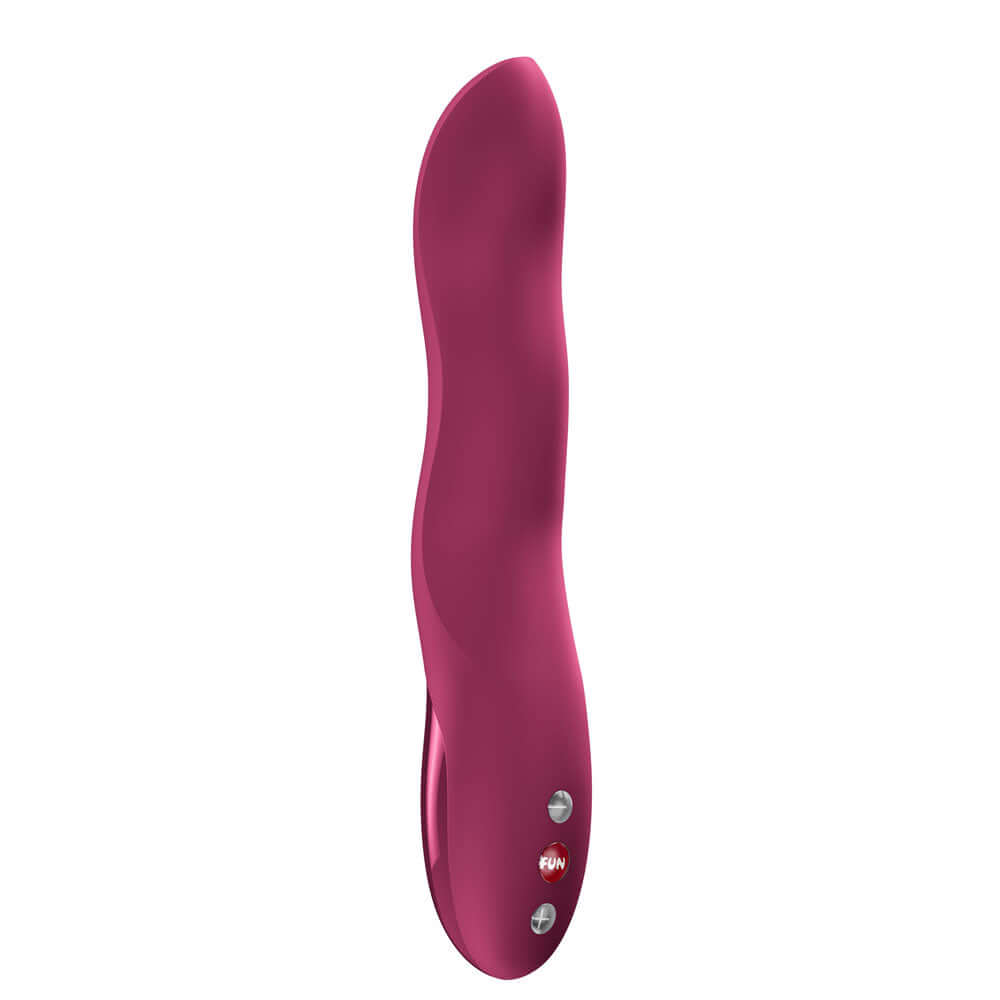 Fun Factory STRONIC WAVE Wine Red - Wine Red USB-C Rechargeable Thrusting Vibrator