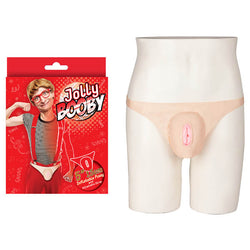 Jolly Booby Inflatable Pussy with Adjustable Straps