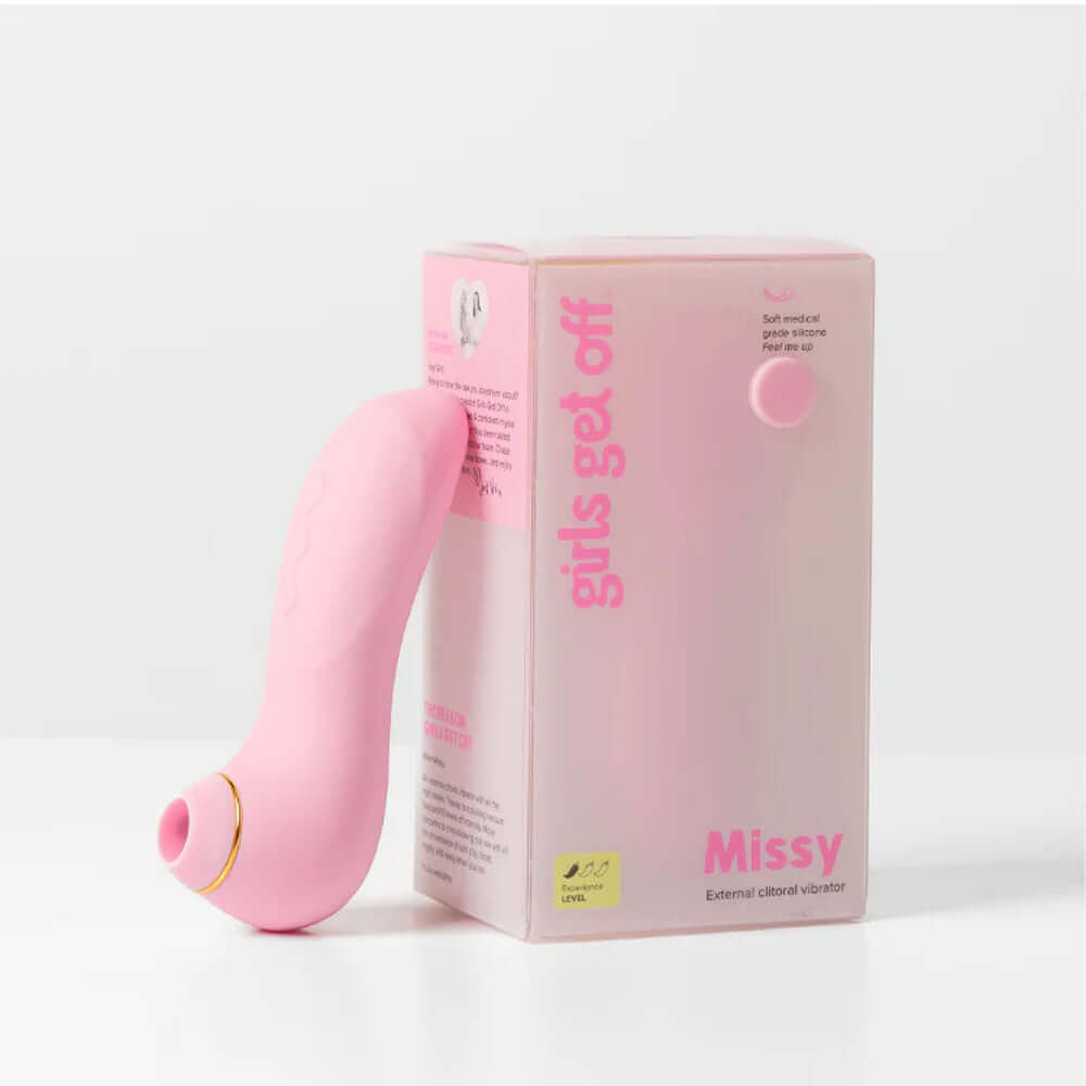 Pink USB Rechargeable Air Pulse Clitoral Stimulator