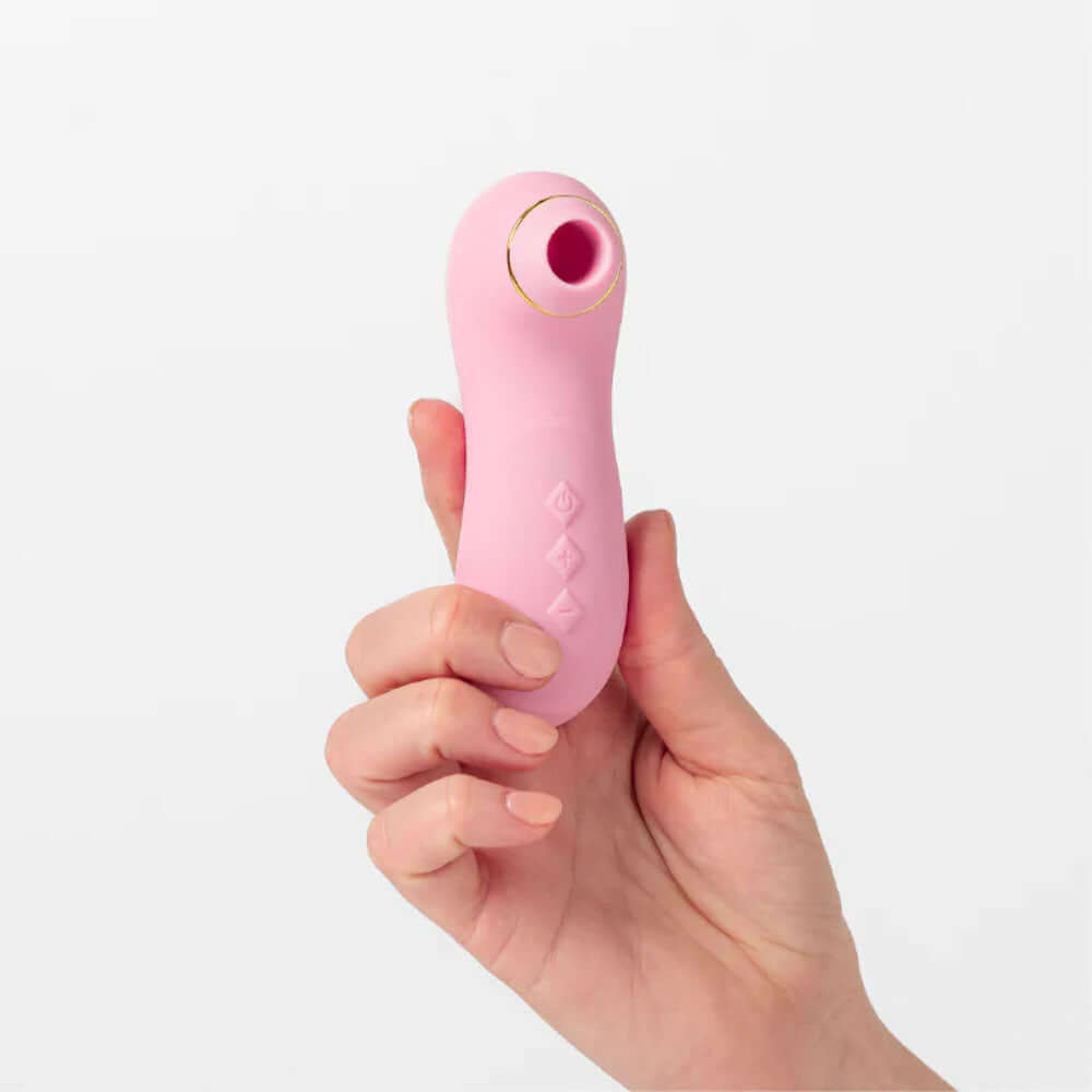 Pink USB Rechargeable Air Pulse Clitoral Stimulator