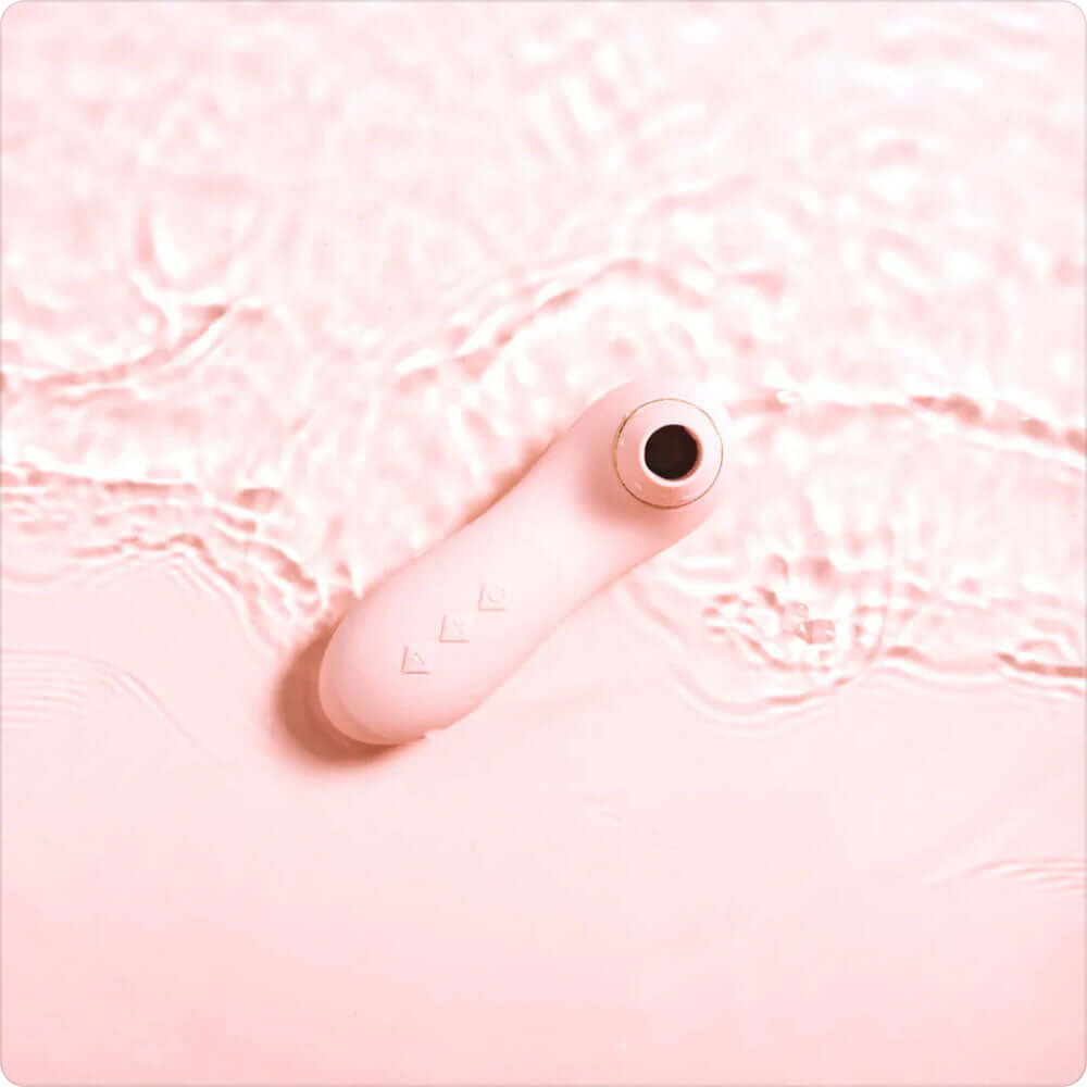 Pink USB Rechargeable Air Pulse Clitoral Stimulator