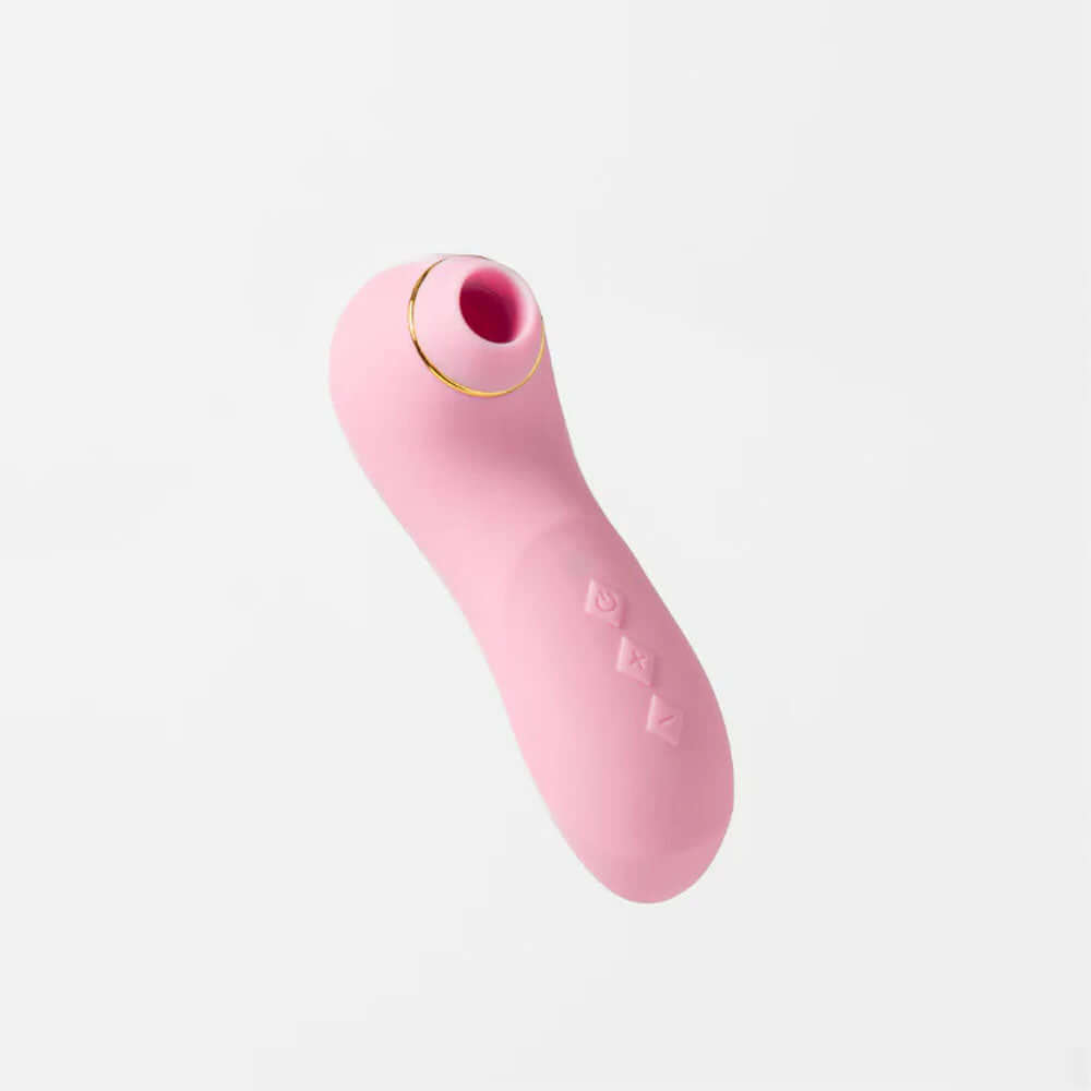 Pink USB Rechargeable Air Pulse Clitoral Stimulator