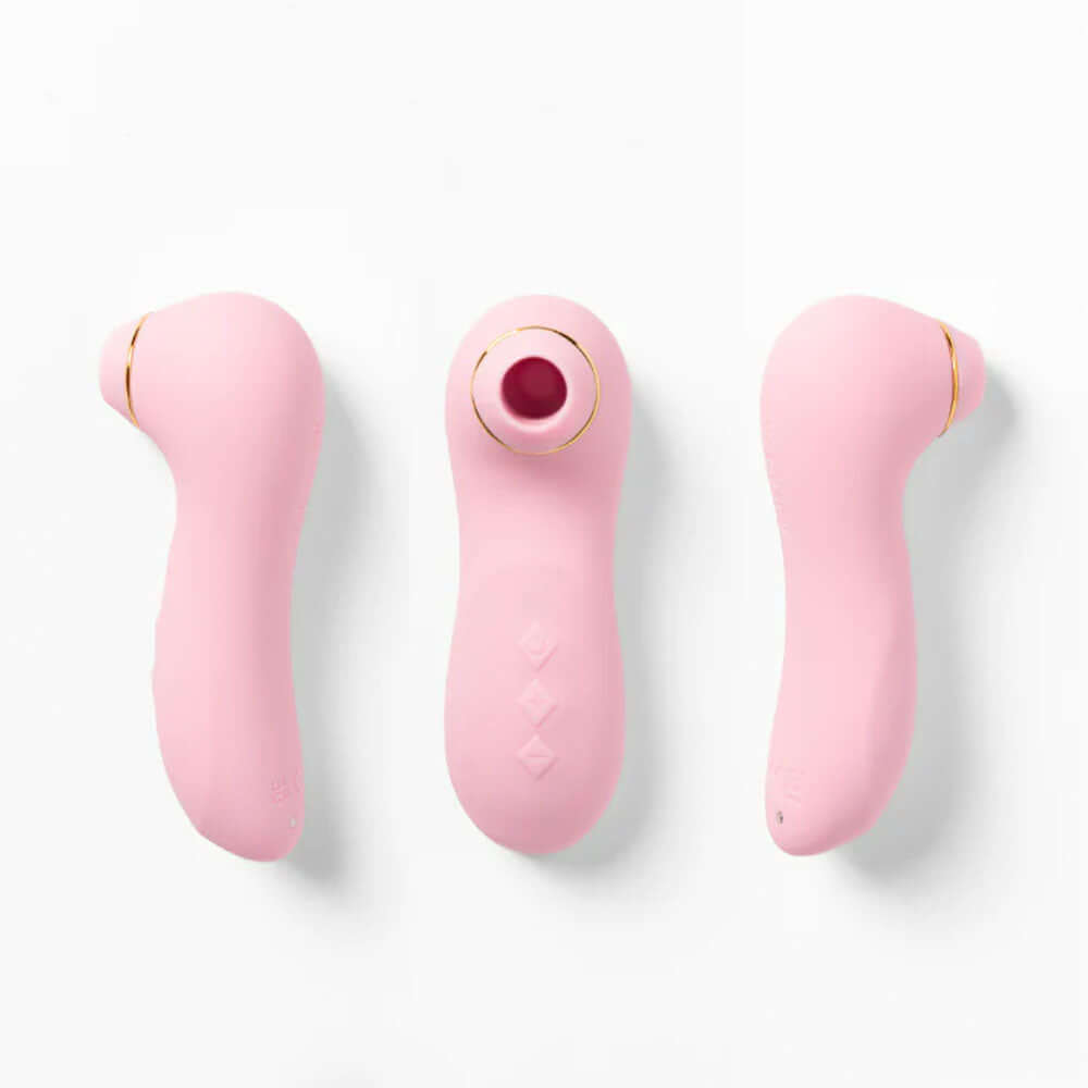 Pink USB Rechargeable Air Pulse Clitoral Stimulator