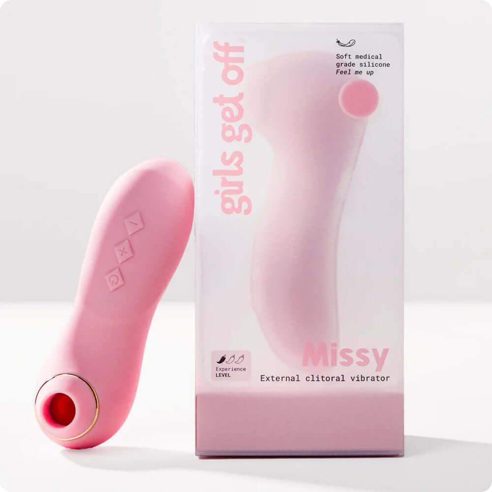 Pink USB Rechargeable Air Pulse Clitoral Stimulator