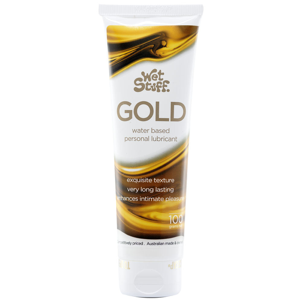 Wet Stuff Gold Water Based Lubricant - 100g Tube