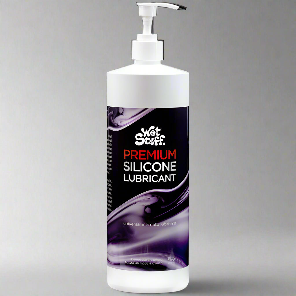 Wet Stuff Premium Silicone Lubricant - 990g Pump Bottle