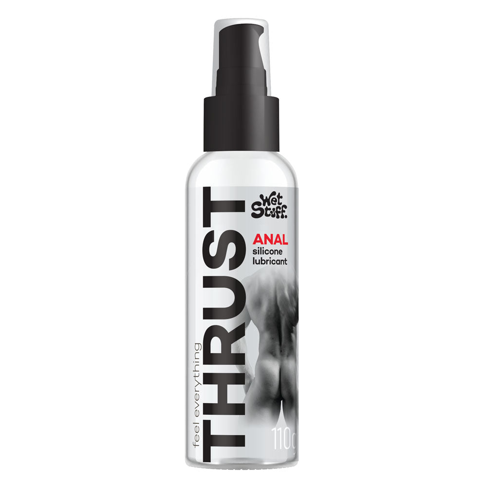 Wet Stuff Thrust Anal Silicone Lubricant - 110g Pump Bottle