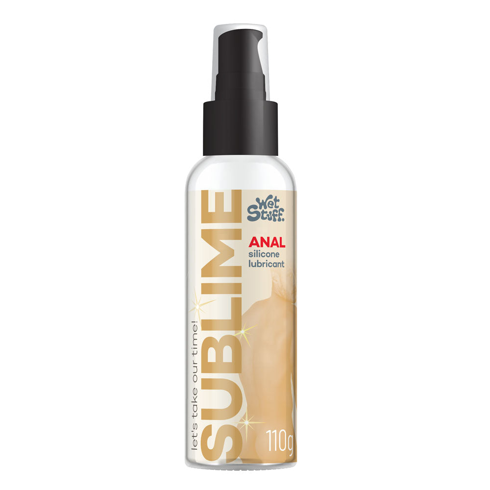 Wet Stuff Sublime Anal Silicone Lubricant - 110g Pump Bottle