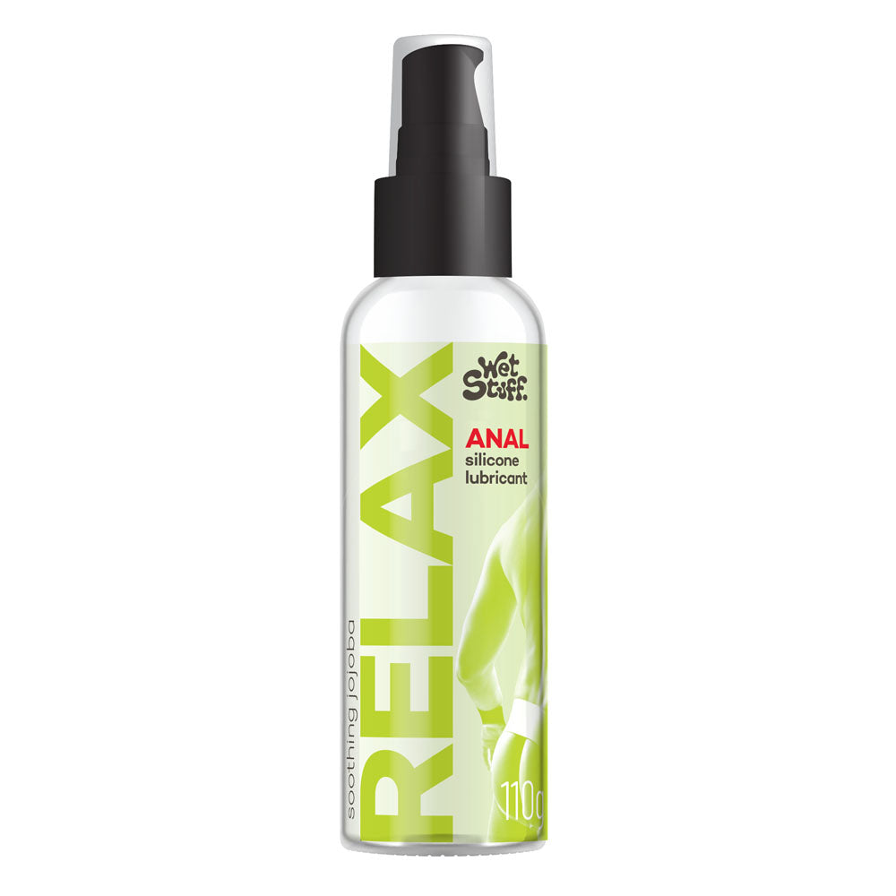 Wet Stuff Relax Anal Silicone Lubricant - 110g Pump Bottle