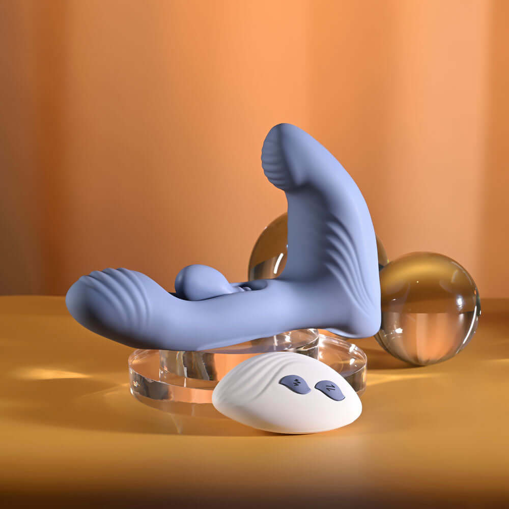 Gender X FLAPJACK - Blue USB Rechargeable Flapping Vibrator