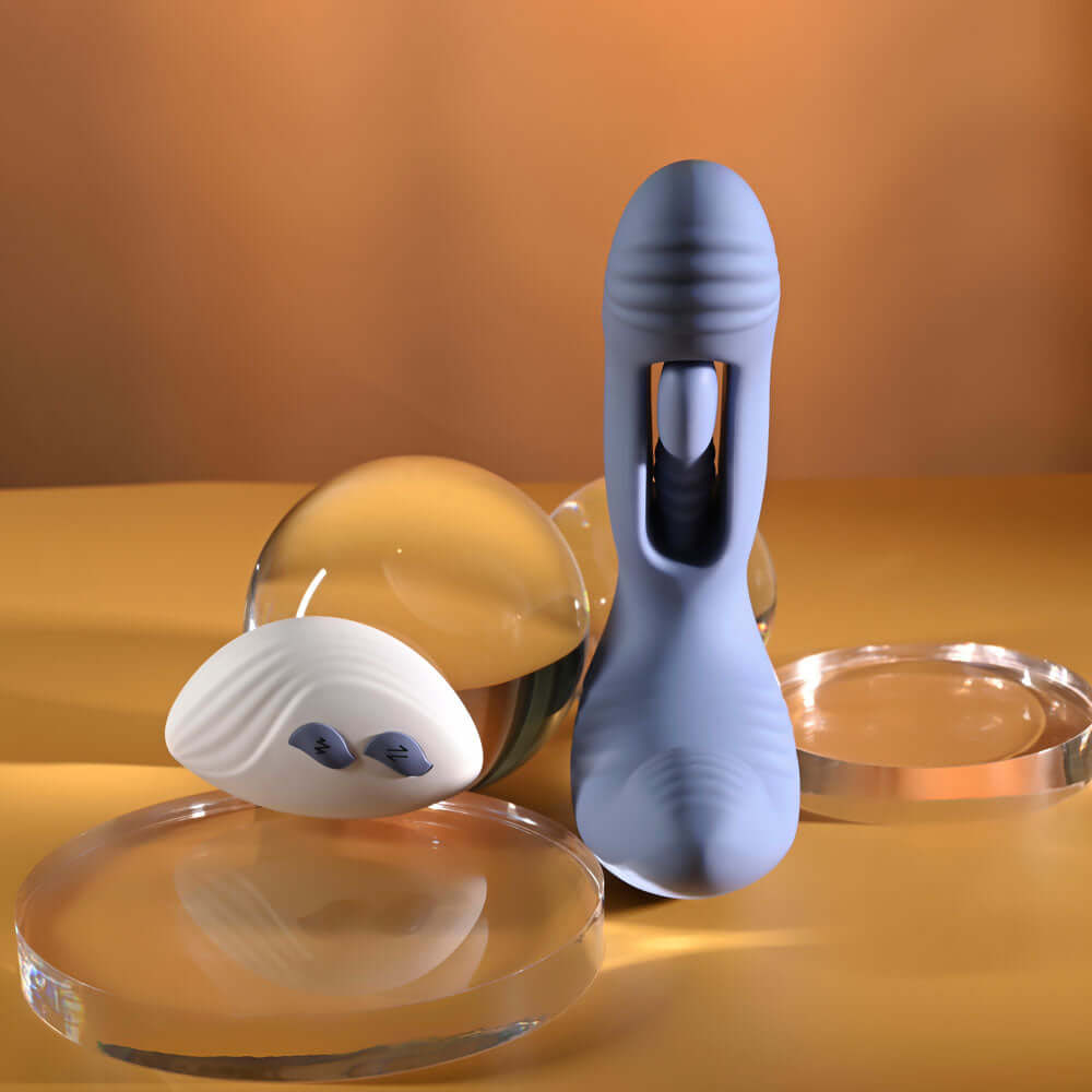 Gender X FLAPJACK - Blue USB Rechargeable Flapping Vibrator