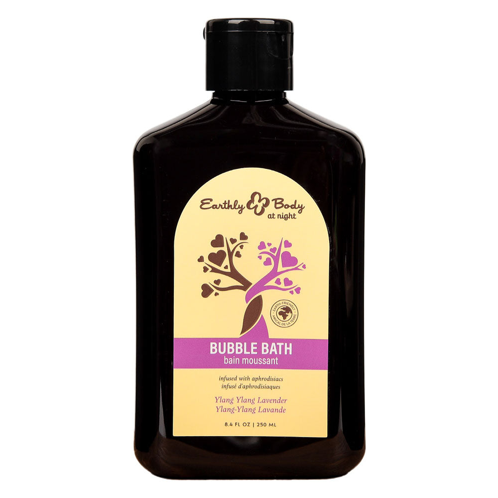 EB Hemp Seed Bubble Bath YLANG YLANG LAVENDER - 250 ml - Ylang Ylang Lavender Scented Bubble Bath  - 250 ml Bottle