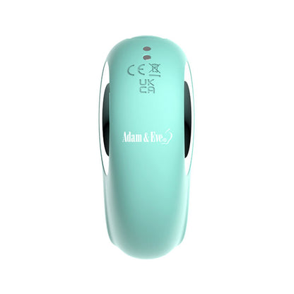 Adam & Eve CURVY CUTIE PLEASURE COMBO - Teal USB Rechargeable Tapping Stimulator