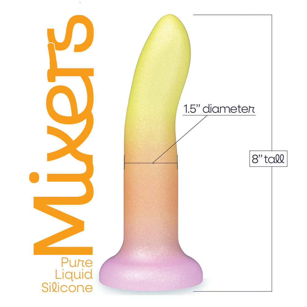 Mixers Tequila Sunrise - Orange/Yellow 20.3 cm Dildo