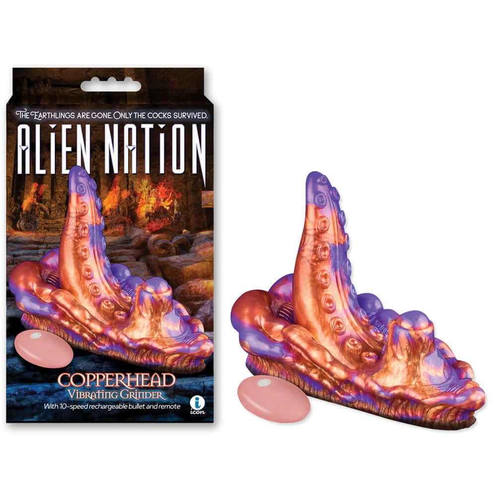 Alien Nation - Copperhead - USB Rechargeable Vibrating Fantasy Grinder Pad with Remote