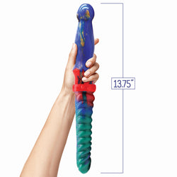 Alien Nation - Double Demon - Coloured 35 cm Fantasy Double Dildo