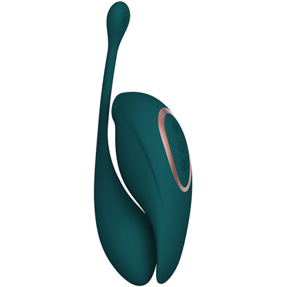 Twitch 2 Green US Rechargeable Suction Vibrator with Remote Vibrating Egg