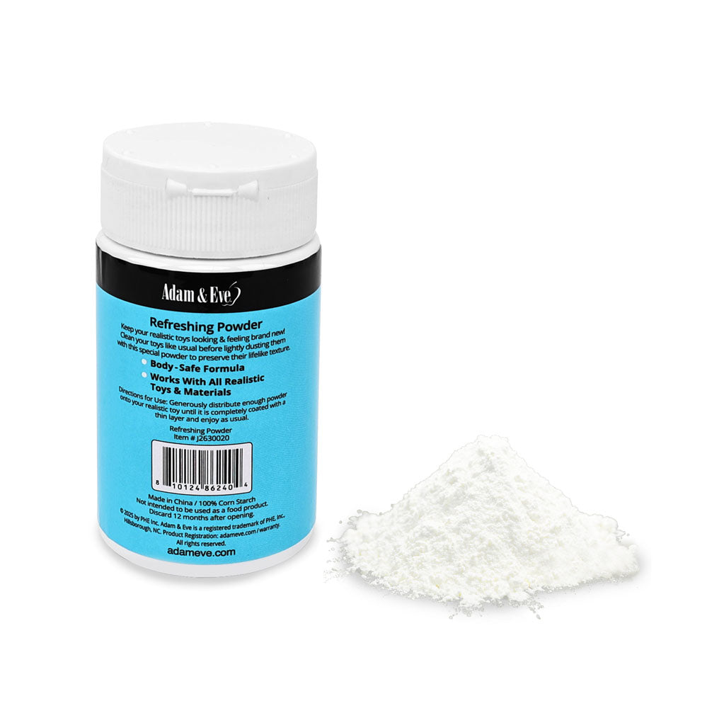 Adam & Eve REFRESHING POWDER for Realistic Toys - 60 ml