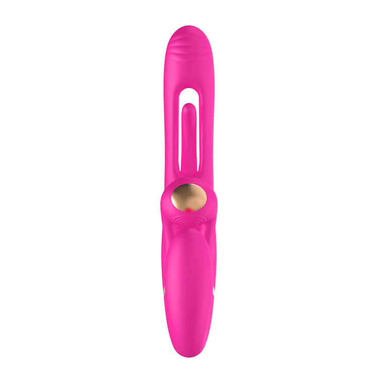 Adam & Eve ORGAZ-OHH-MATIC - Pink 23.5 cm USB Rechargeable Strapless Strap-On with Remote