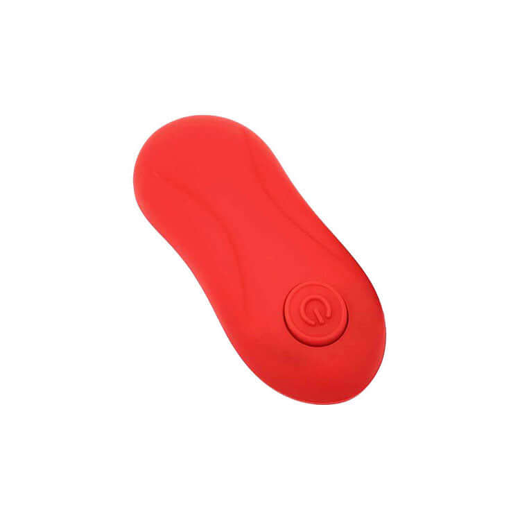 Adam & Eve VIBRATING ROSE DOUBLE ENHANCER - Red USB Rechargeable Cock & Balls Ring with Remote