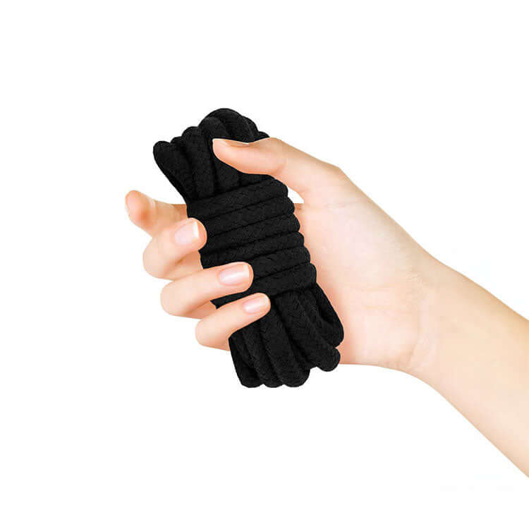 Adam & Eve BONDAGE ROPE - 4.5 metre (15 feet) - Black Bondage Rope - 4.5 metre Length