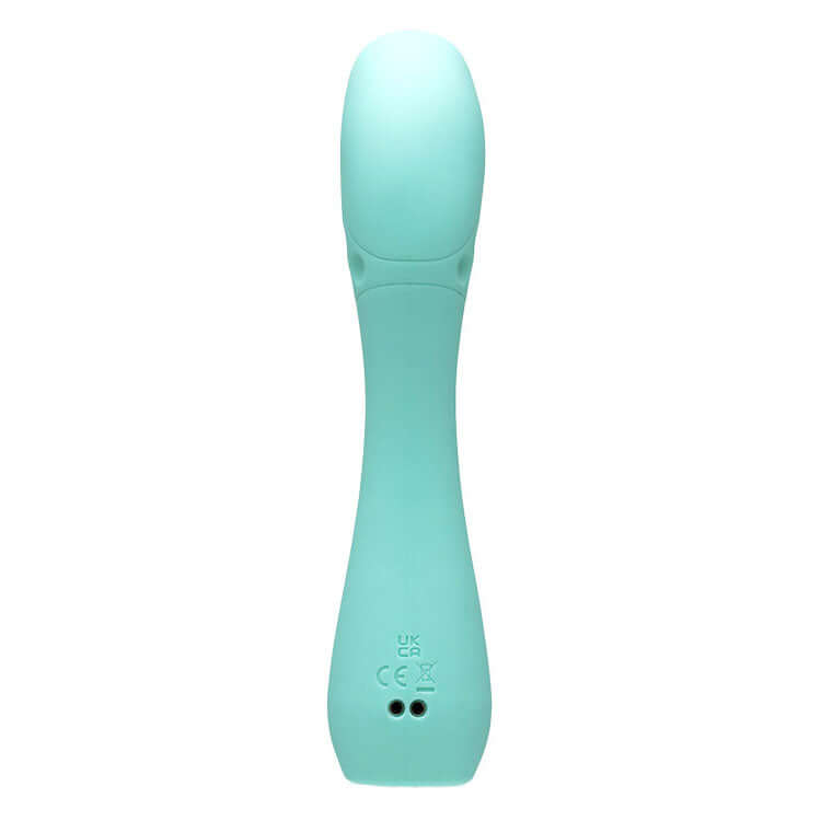 Adam & Eve GROOVY GLOW-UPS Flexie - Blue 19 cm USB Rechargeable G-Spot Vibrator