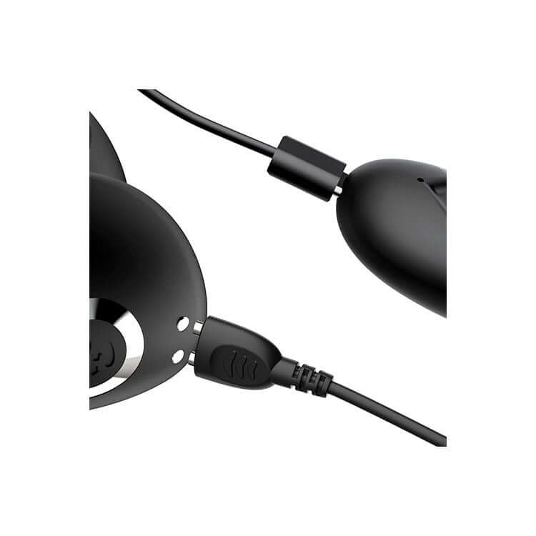 Adam & Eve THE GREAT EXPANDER - Black 14 cm USB Rechargeable Thrusting & Expanding Prostate Massager with Wireless Remote