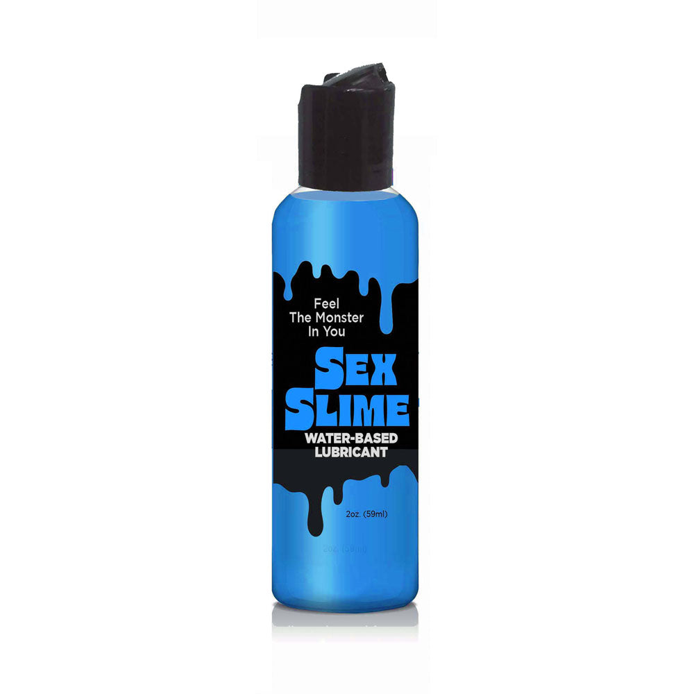 Sex Slime Blue Water Based Lubricant - 60 ml Bottle