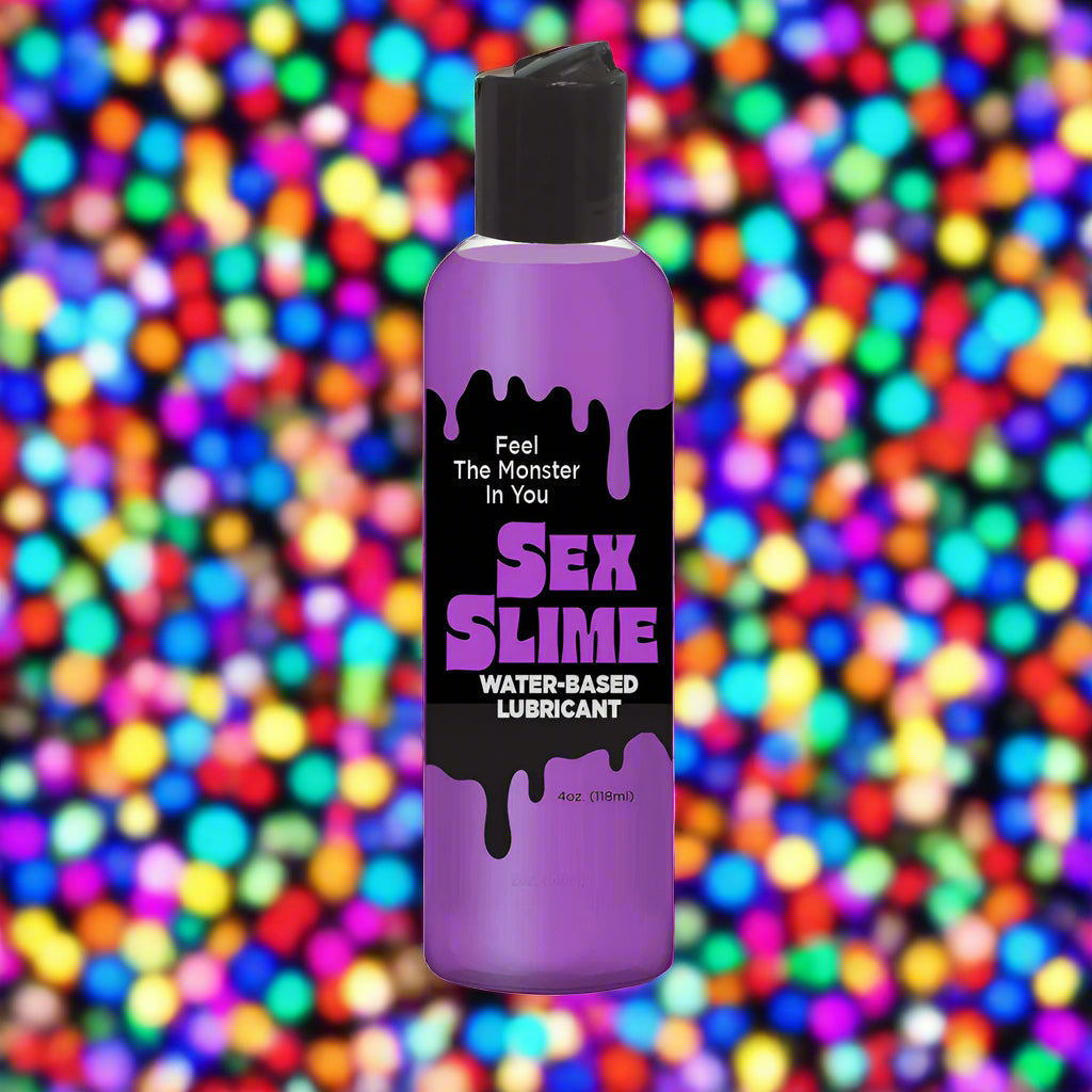 Sex Slime Purple Water Based Lubricant - 120 ml Bottle