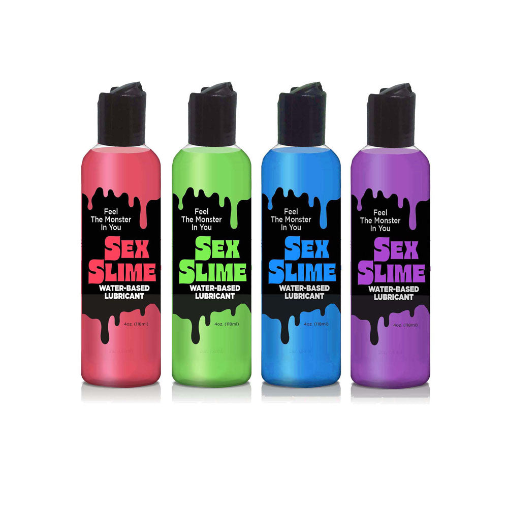 Sex Slime Purple Water Based Lubricant - 120 ml Bottle