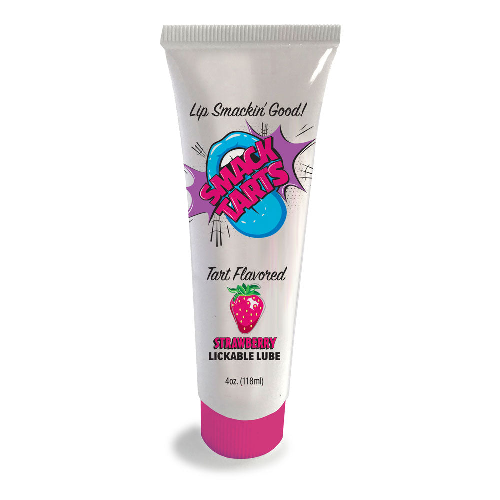 Smack Tarts Sour Strawberry Flavoured Lubricant - 120 ml Tube