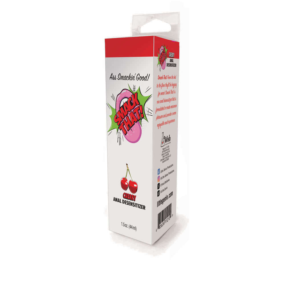 Smack That! Anal Desensitiser - Cherry - Cherry Flavoured Anal Desensitiser - 44 ml Tube