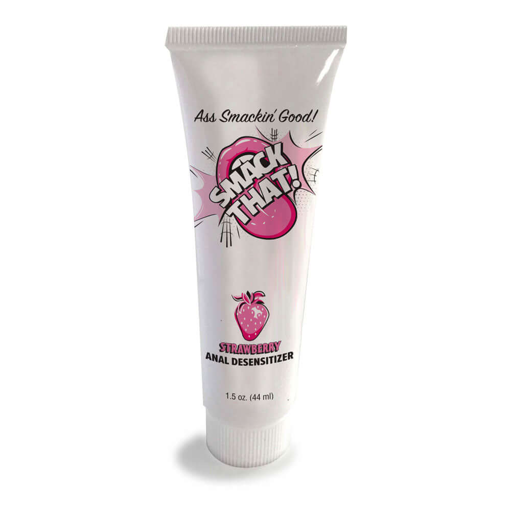 Smack That! Anal Desensitiser - Strawberry - Strawberry Flavoured Anal Desensitiser - 44 ml Tube